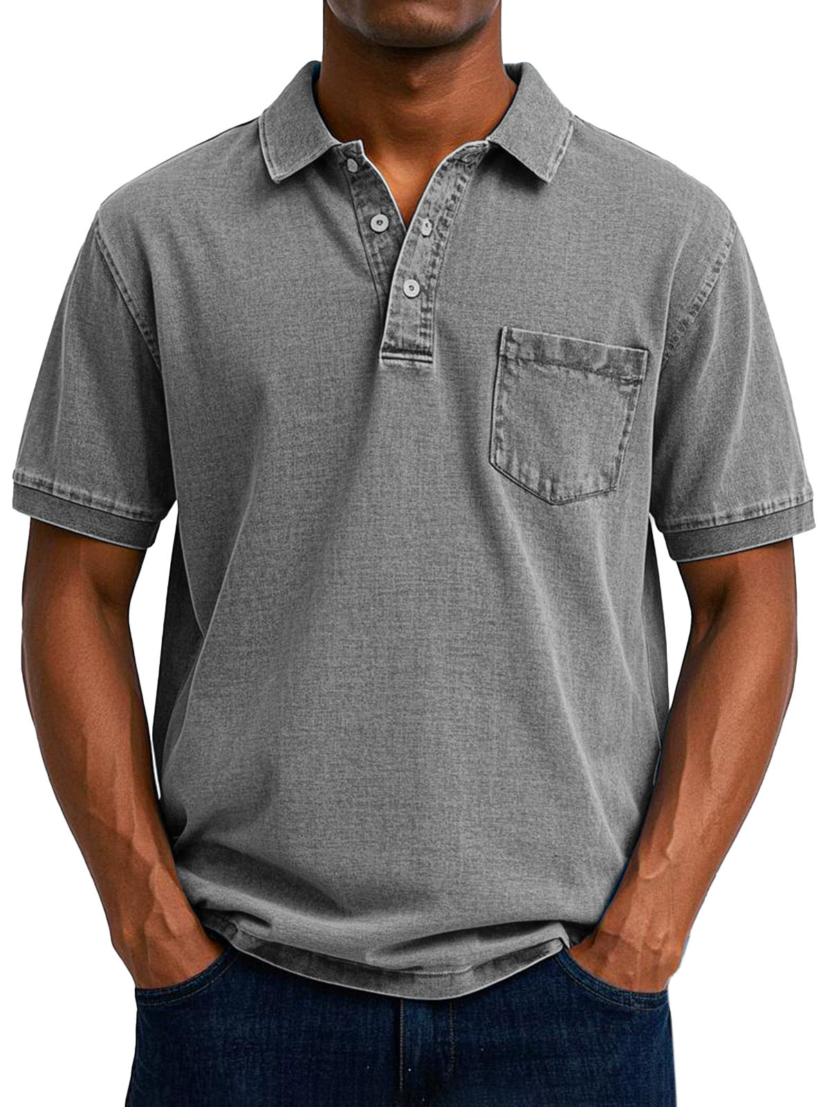 Nordhem™ | Outdoor Polo T-shirt med Vintage Rejseinspiration