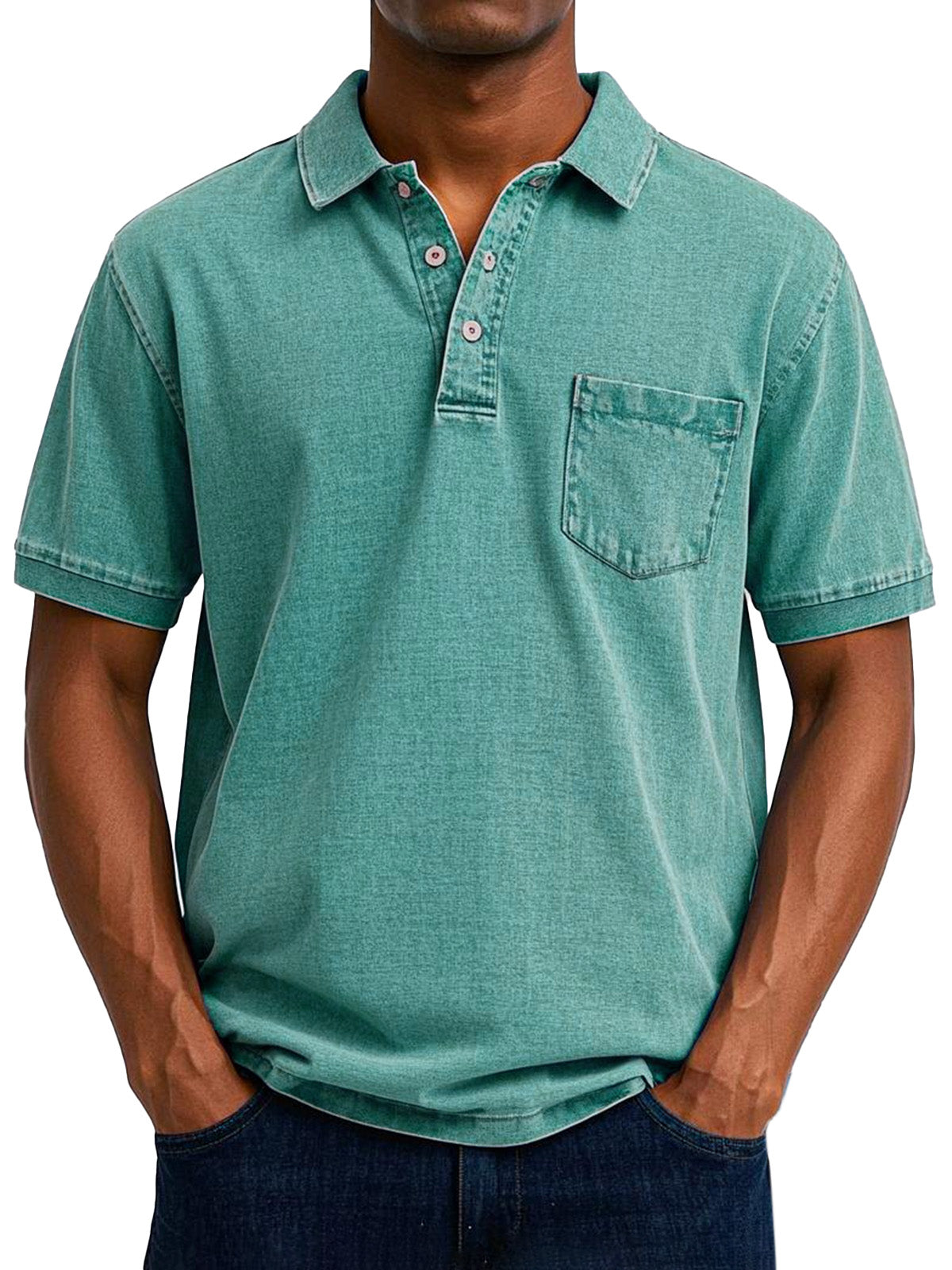 Nordhem™ | Outdoor Polo T-shirt med Vintage Rejseinspiration