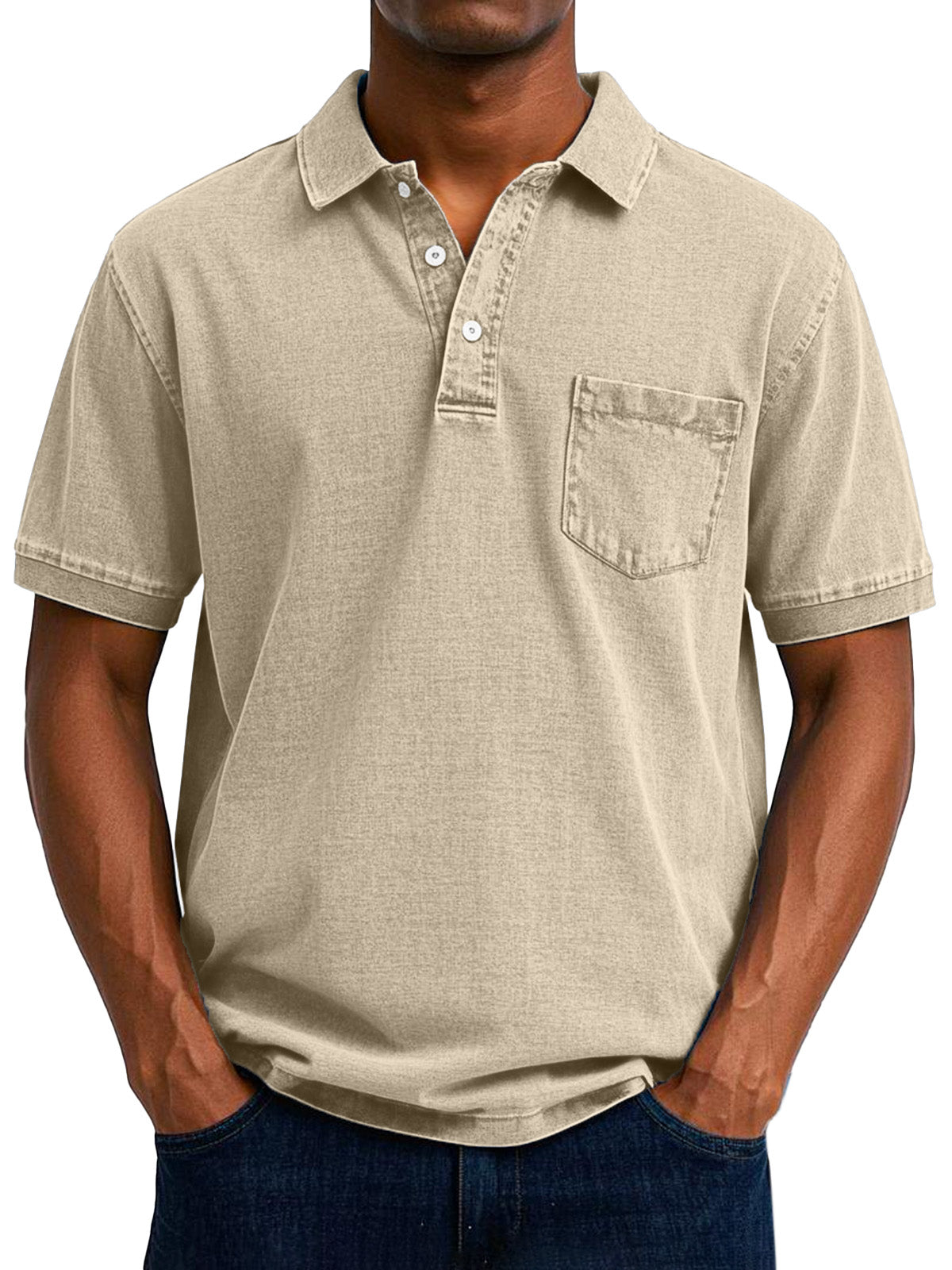 Nordhem™ | Outdoor Polo T-shirt med Vintage Rejseinspiration