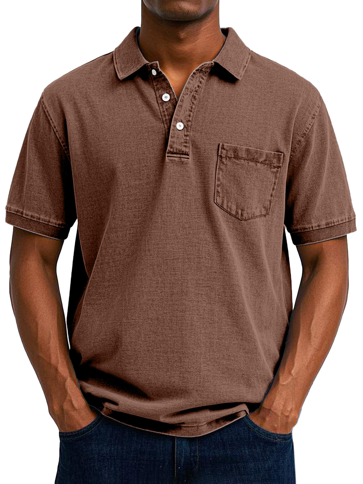 Nordhem™ | Outdoor Polo T-shirt med Vintage Rejseinspiration