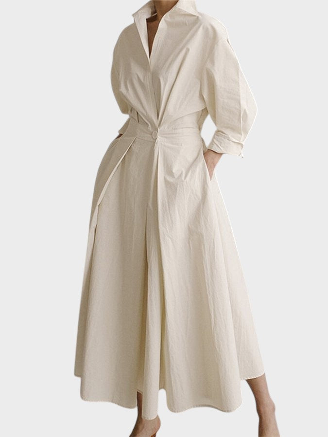 Maria™ | Tidløs Lang Kjole