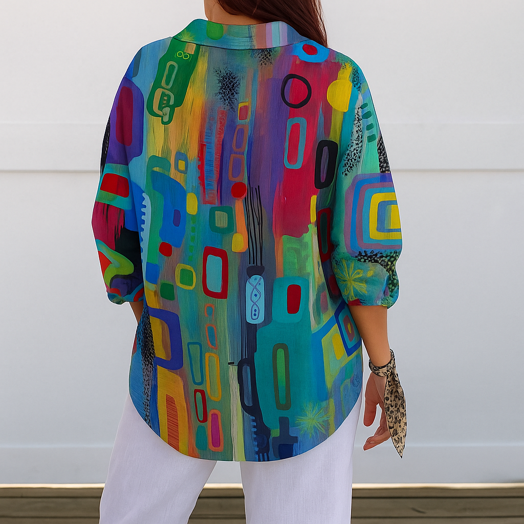 Noor™ Minimalistisk & Chic Bluse