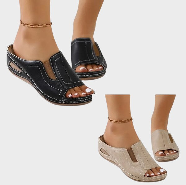 Isabella | Stilfulde Åbent-Tå Sandaler
