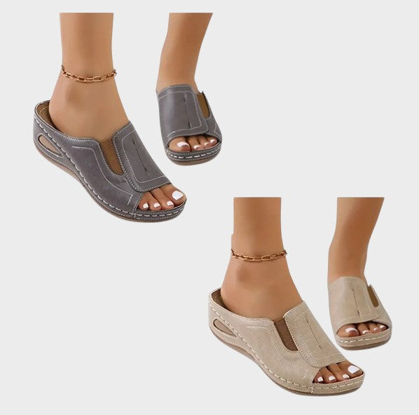 Isabella | Stilfulde Åbent-Tå Sandaler