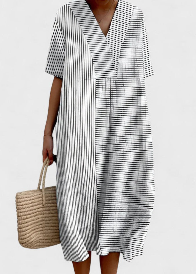 Ida | Let Kjole med Sommerprint