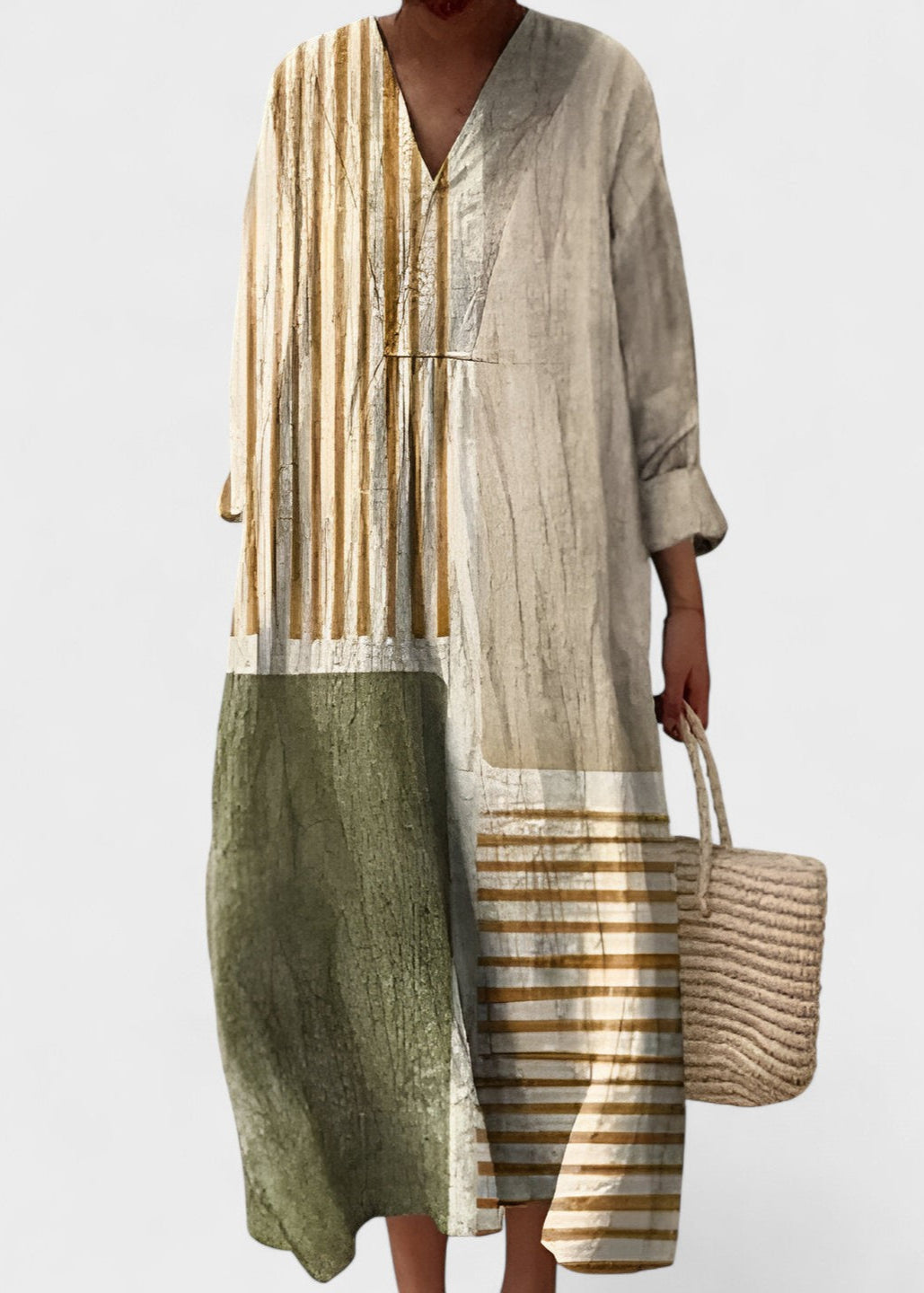 Ida | Let Kjole med Sommerprint