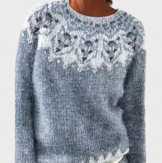 Ragna | Retro-efterårspullover
