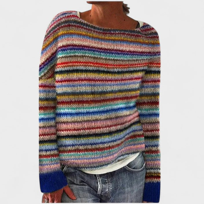 Ragna | Retro-efterårspullover