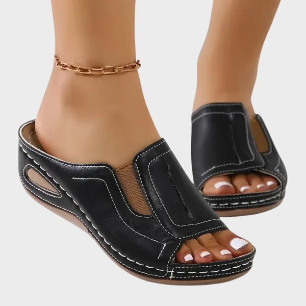 Isabella | Stilfulde Åbent-Tå Sandaler