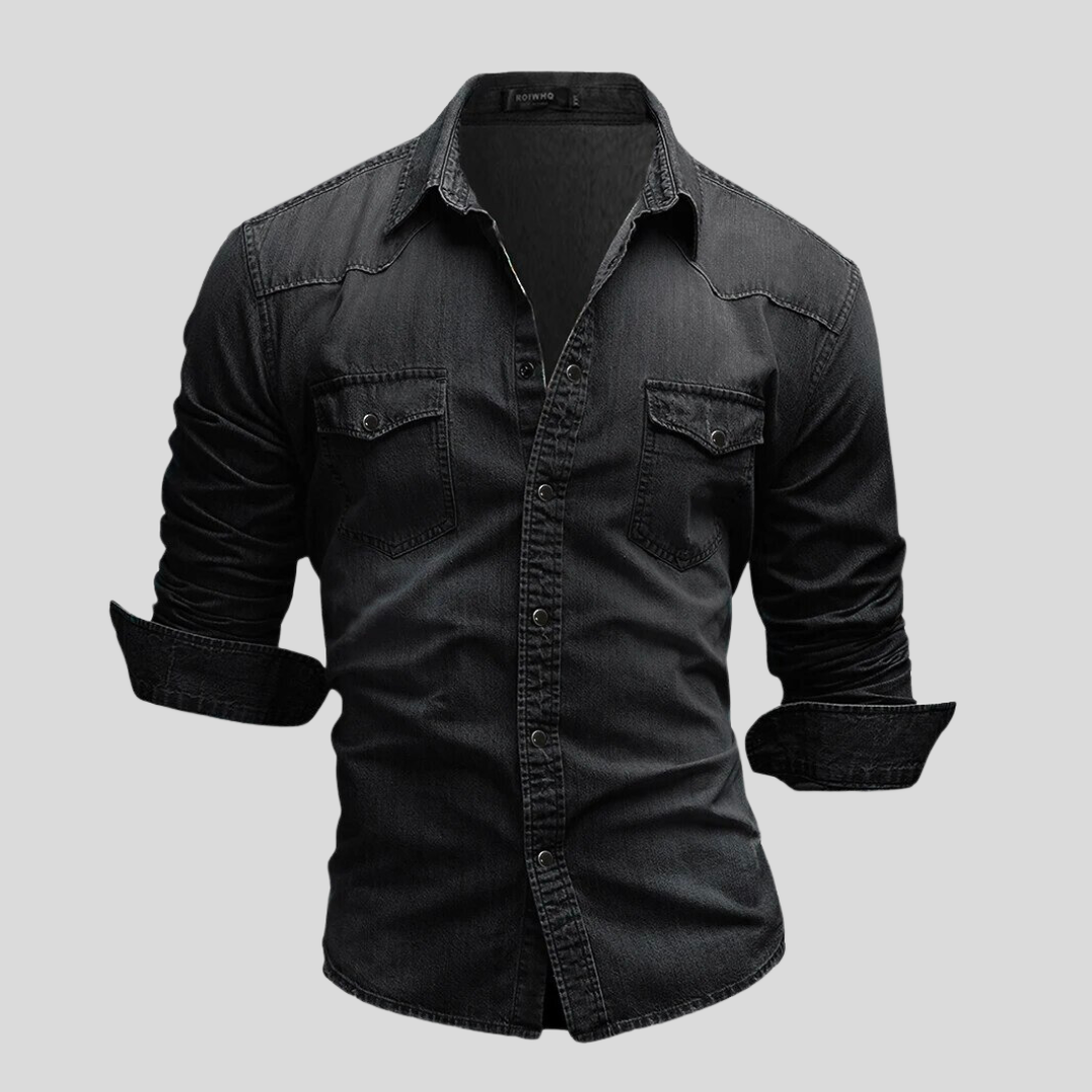 Nordhavn™ | Rejseklar Denimskjorte
