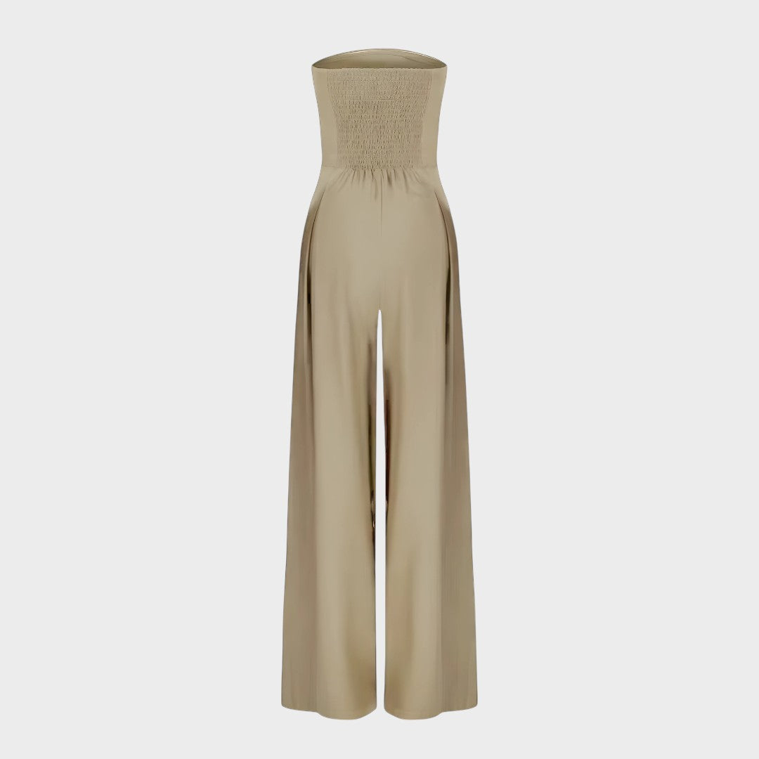CLARA | Stilfuld stropløs jumpsuit