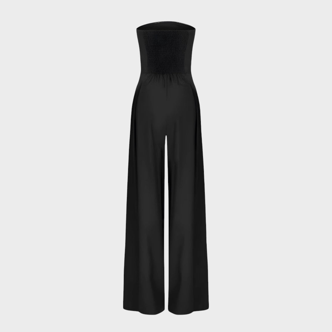CLARA | Stilfuld stropløs jumpsuit