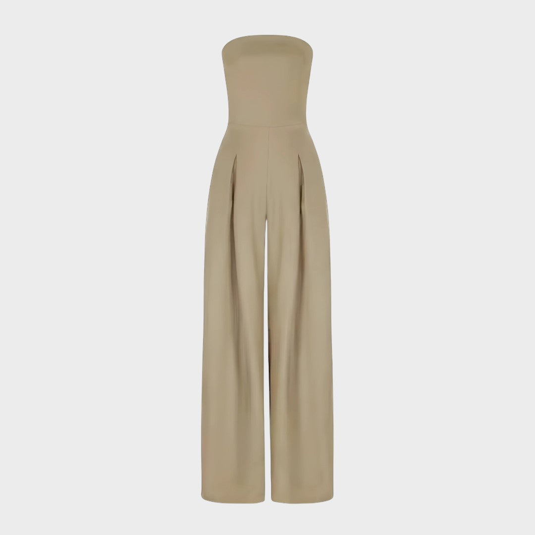 CLARA | Stilfuld stropløs jumpsuit