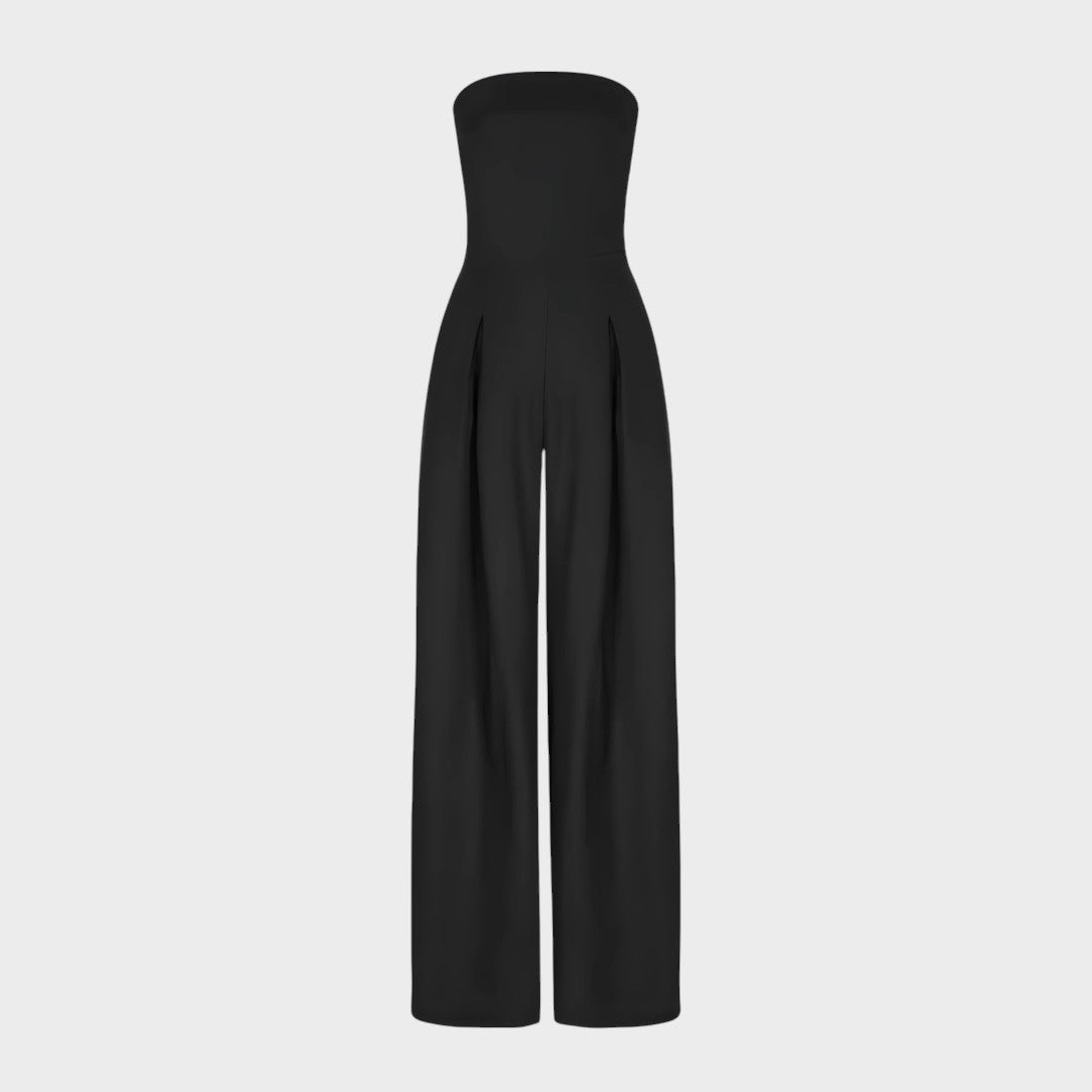 CLARA | Stilfuld stropløs jumpsuit